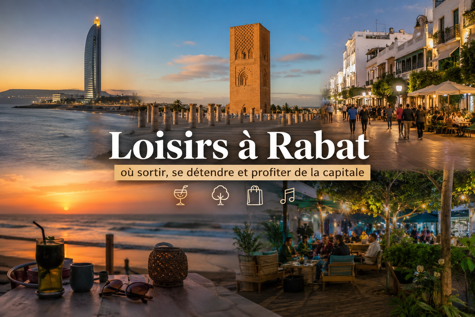 Loisirs à Rabat : où sortir, se détendre et profiter de la capitale